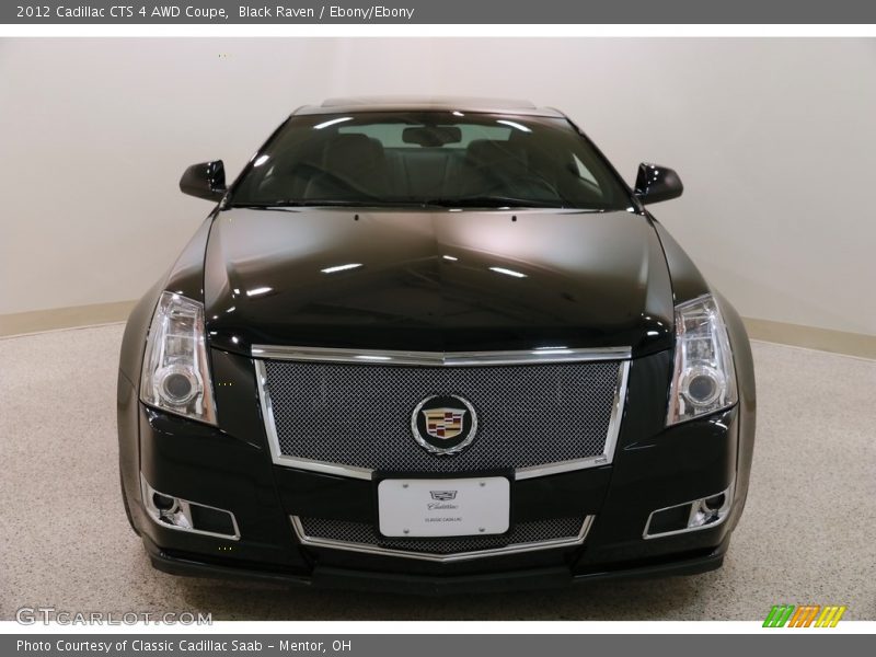 Black Raven / Ebony/Ebony 2012 Cadillac CTS 4 AWD Coupe