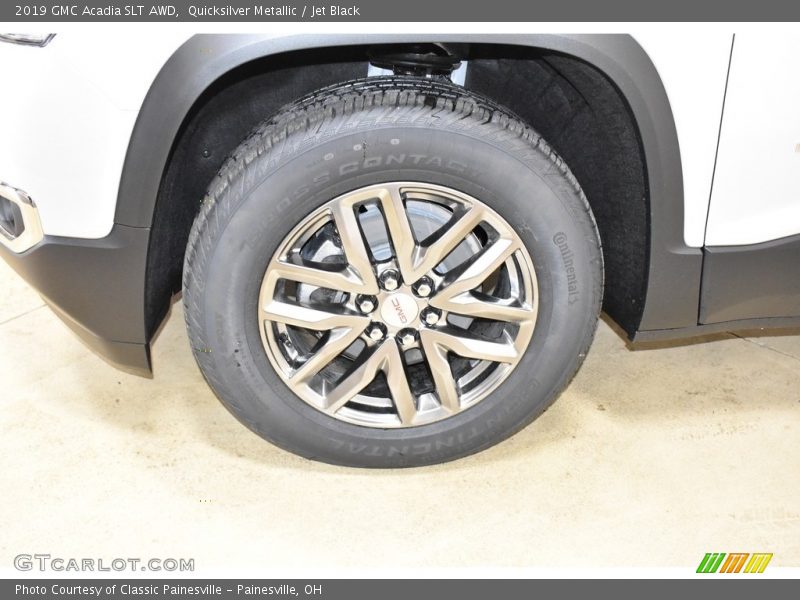 Quicksilver Metallic / Jet Black 2019 GMC Acadia SLT AWD