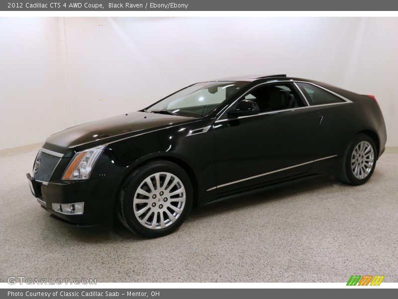 Black Raven / Ebony/Ebony 2012 Cadillac CTS 4 AWD Coupe