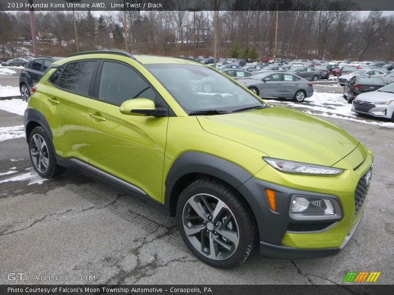 Front 3/4 View of 2019 Kona Ultimate AWD