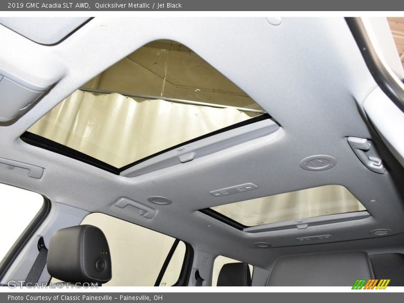 Quicksilver Metallic / Jet Black 2019 GMC Acadia SLT AWD