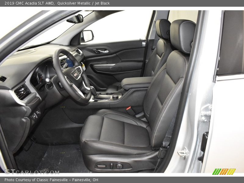 Quicksilver Metallic / Jet Black 2019 GMC Acadia SLT AWD