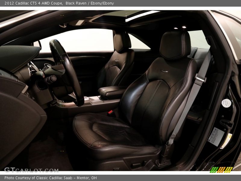Black Raven / Ebony/Ebony 2012 Cadillac CTS 4 AWD Coupe