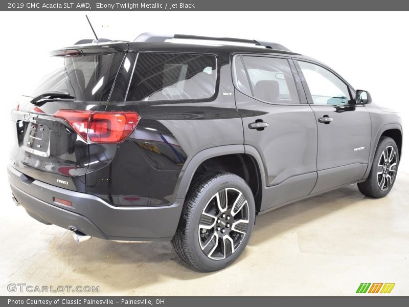 Ebony Twilight Metallic / Jet Black 2019 GMC Acadia SLT AWD