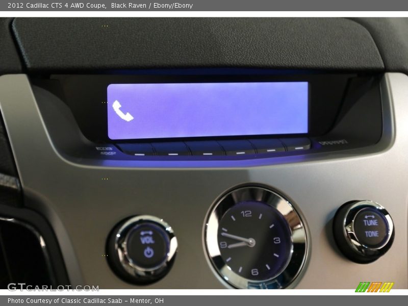 Black Raven / Ebony/Ebony 2012 Cadillac CTS 4 AWD Coupe