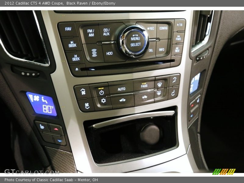 Black Raven / Ebony/Ebony 2012 Cadillac CTS 4 AWD Coupe