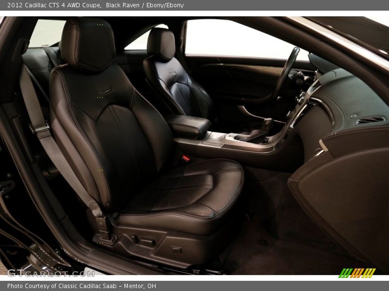 Black Raven / Ebony/Ebony 2012 Cadillac CTS 4 AWD Coupe