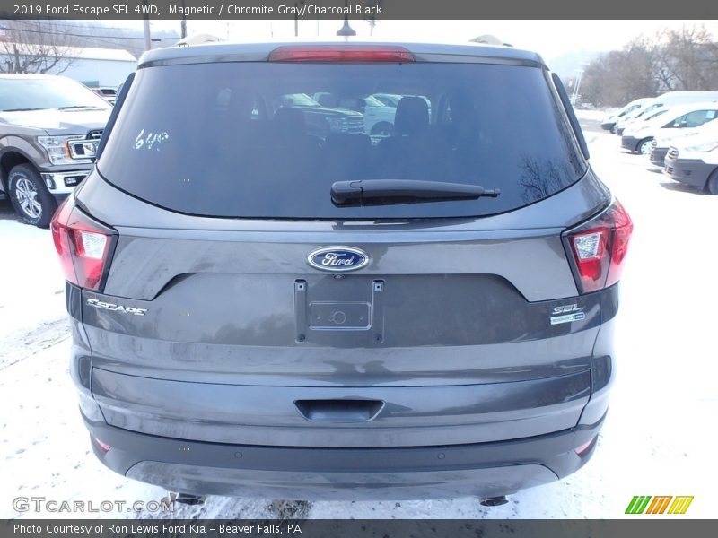 Magnetic / Chromite Gray/Charcoal Black 2019 Ford Escape SEL 4WD