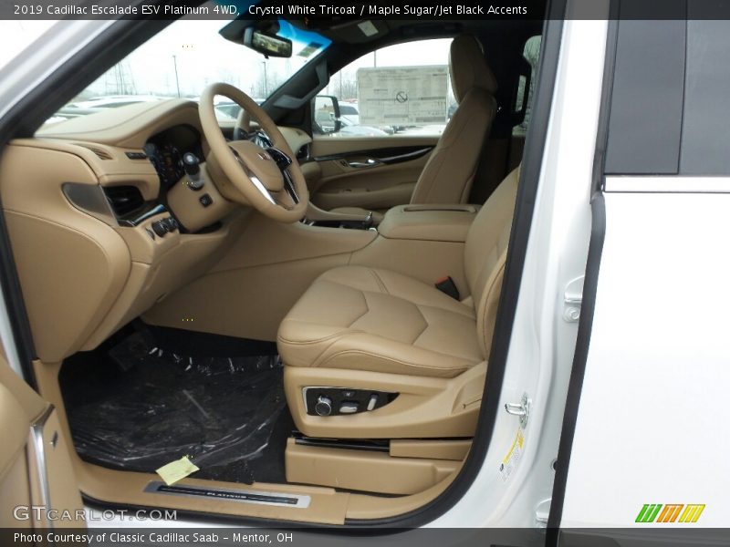  2019 Escalade ESV Platinum 4WD Maple Sugar/Jet Black Accents Interior