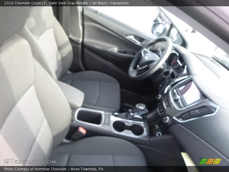 Satin Steel Gray Metallic / Jet Black/­Galvanized 2019 Chevrolet Cruze LT