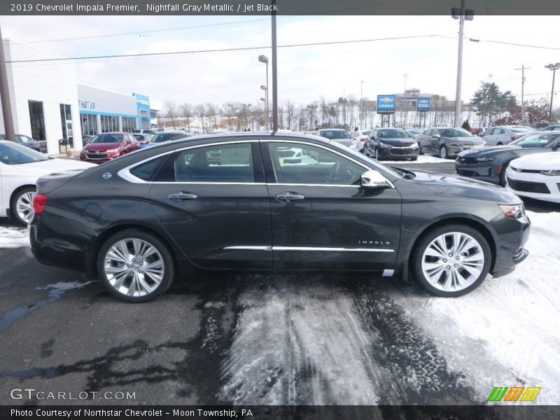 Nightfall Gray Metallic / Jet Black 2019 Chevrolet Impala Premier