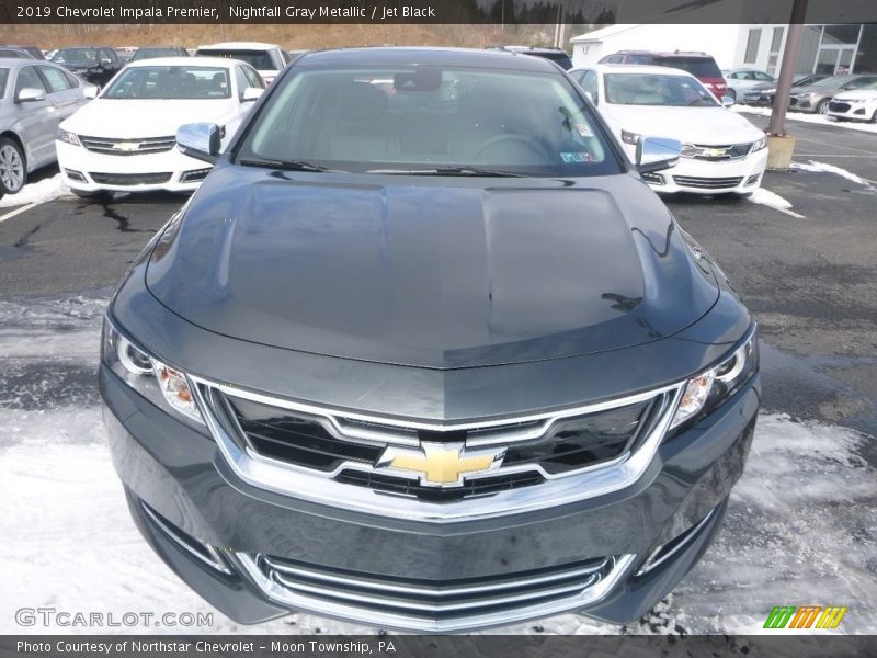 Nightfall Gray Metallic / Jet Black 2019 Chevrolet Impala Premier