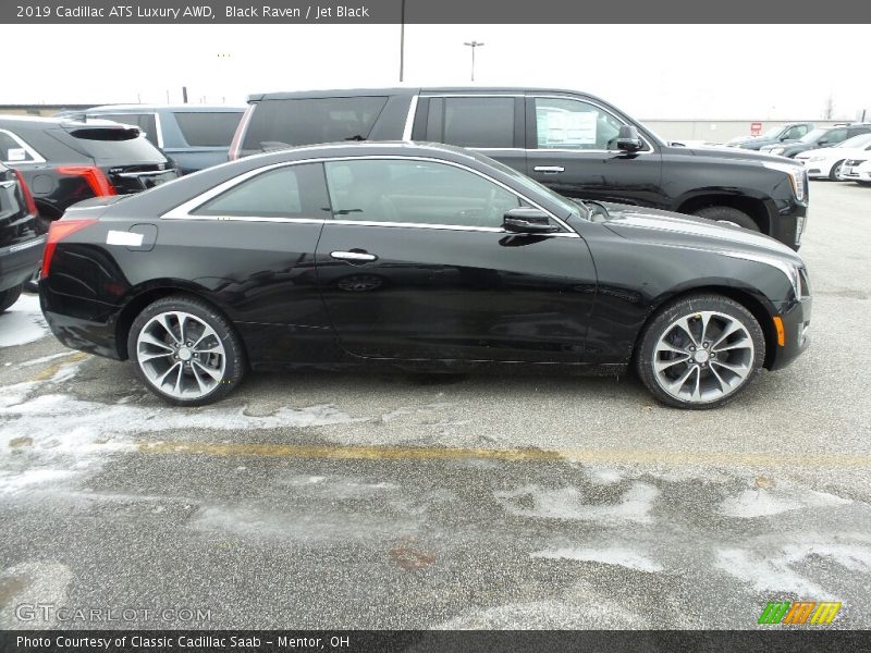 Black Raven / Jet Black 2019 Cadillac ATS Luxury AWD