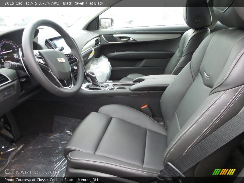 Black Raven / Jet Black 2019 Cadillac ATS Luxury AWD