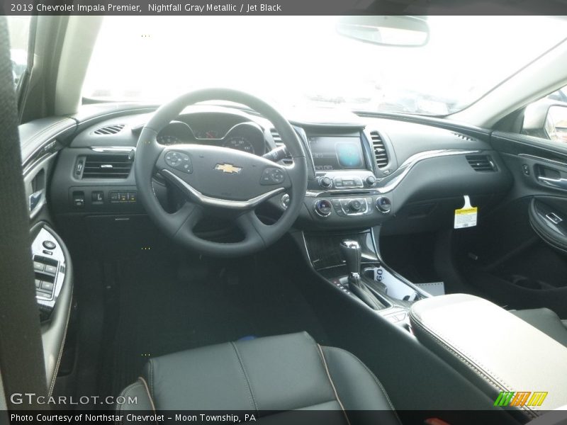 Nightfall Gray Metallic / Jet Black 2019 Chevrolet Impala Premier