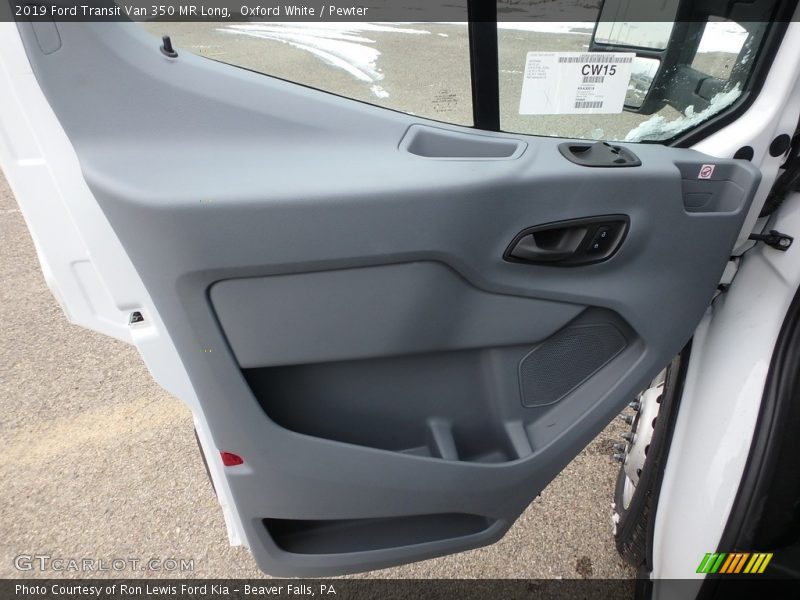 Door Panel of 2019 Transit Van 350 MR Long