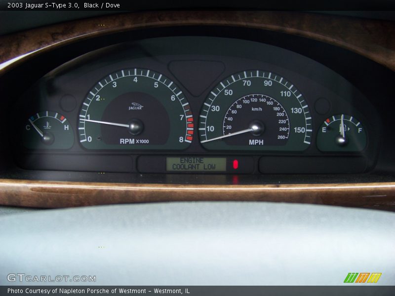 Black / Dove 2003 Jaguar S-Type 3.0