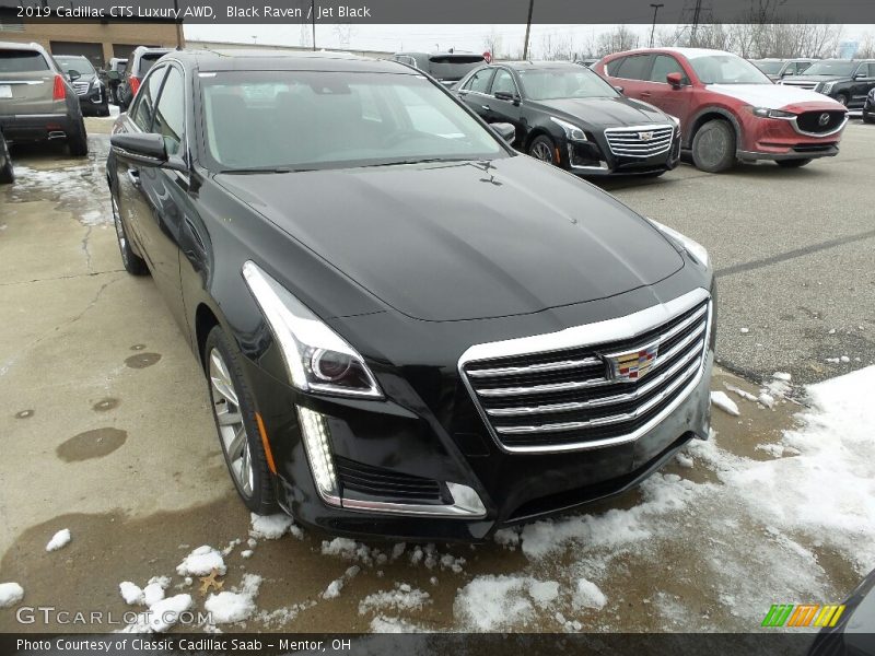 Black Raven / Jet Black 2019 Cadillac CTS Luxury AWD