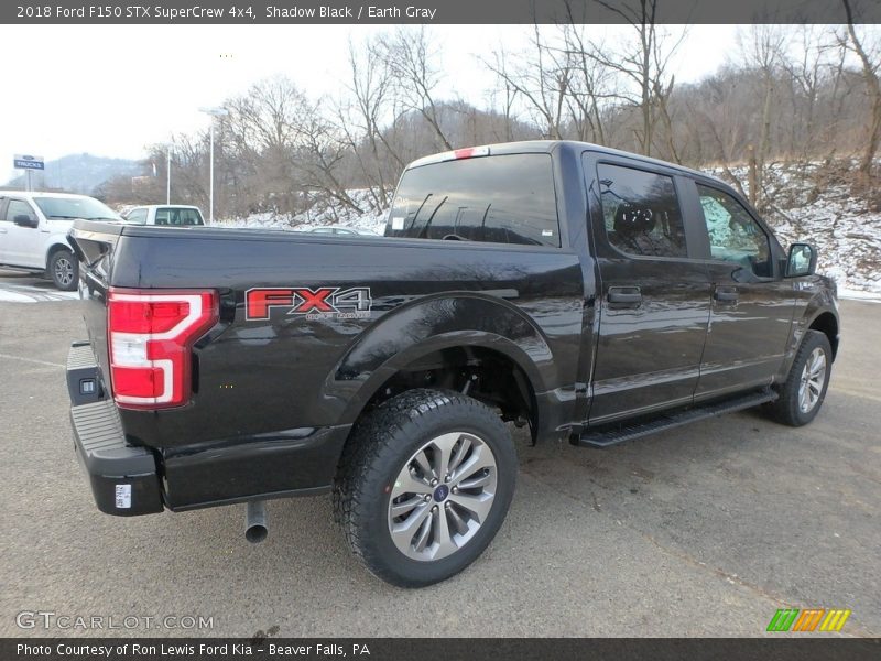 Shadow Black / Earth Gray 2018 Ford F150 STX SuperCrew 4x4