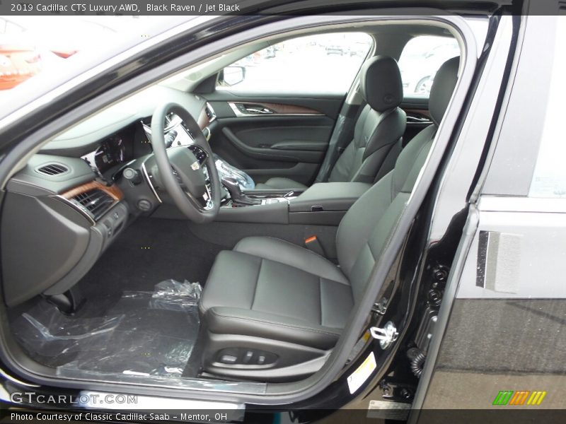 Front Seat of 2019 CTS Luxury AWD