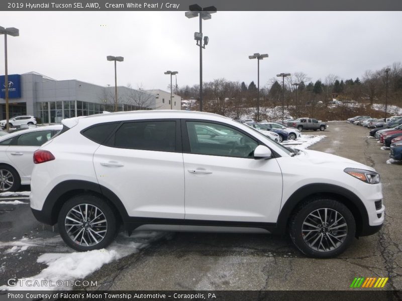  2019 Tucson SEL AWD Cream White Pearl