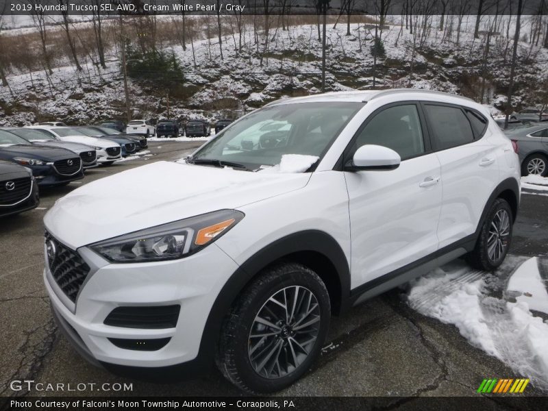 2019 Tucson SEL AWD Cream White Pearl