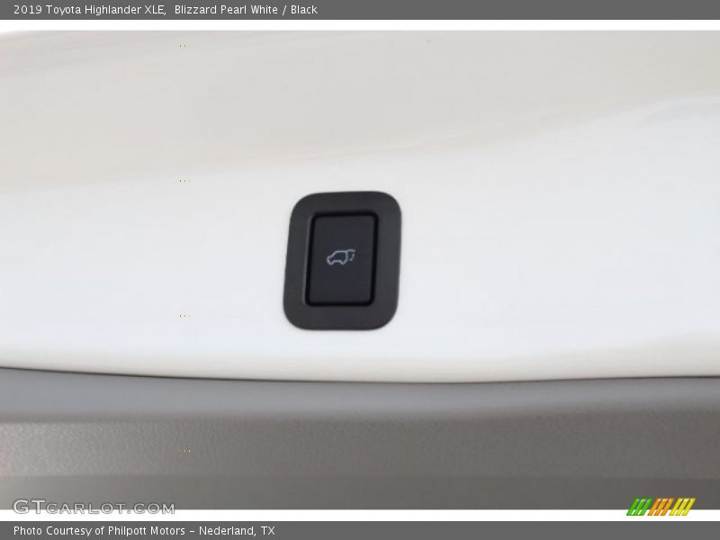 Blizzard Pearl White / Black 2019 Toyota Highlander XLE