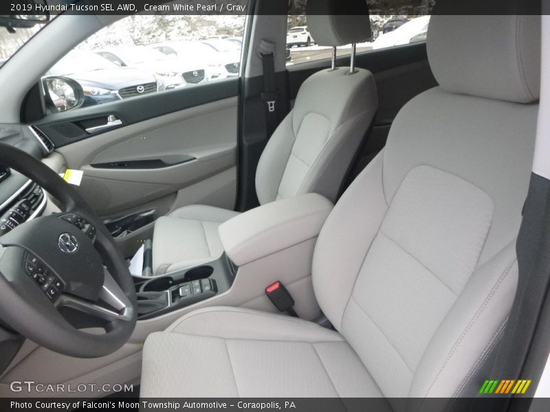  2019 Tucson SEL AWD Gray Interior