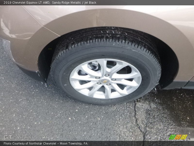 Sandy Ridge Metallic / Jet Black 2019 Chevrolet Equinox LT AWD