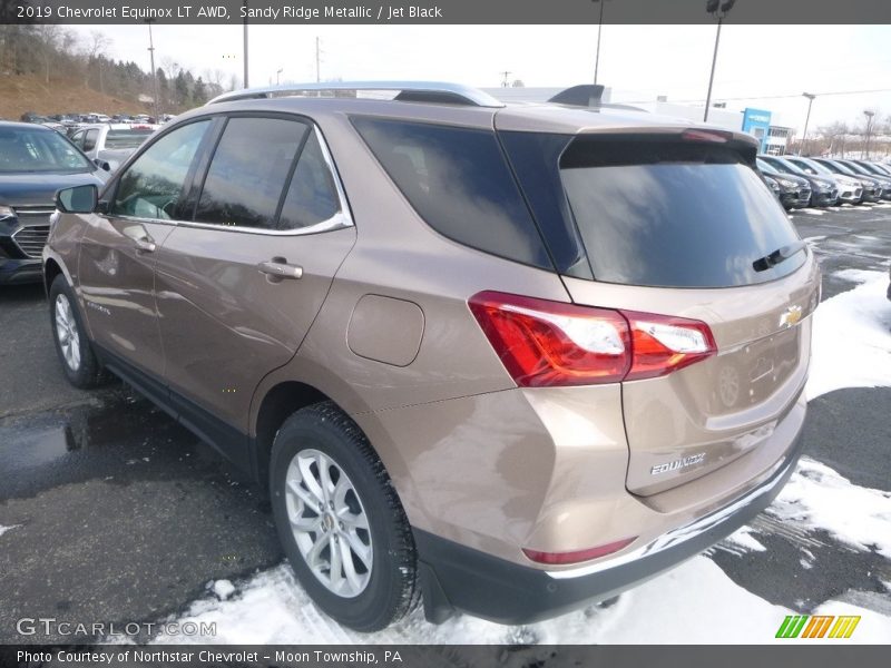 Sandy Ridge Metallic / Jet Black 2019 Chevrolet Equinox LT AWD