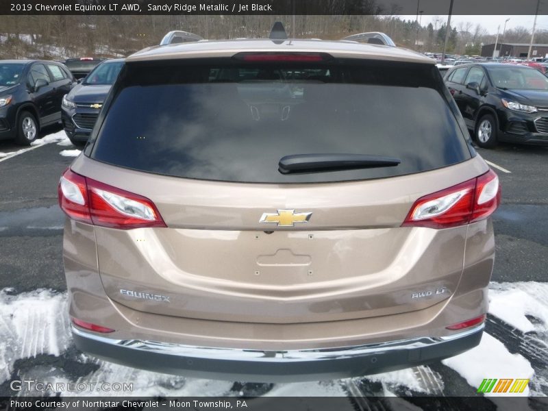 Sandy Ridge Metallic / Jet Black 2019 Chevrolet Equinox LT AWD