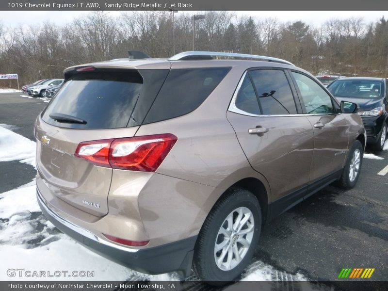 Sandy Ridge Metallic / Jet Black 2019 Chevrolet Equinox LT AWD