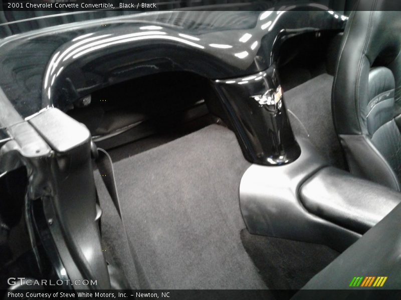 Black / Black 2001 Chevrolet Corvette Convertible