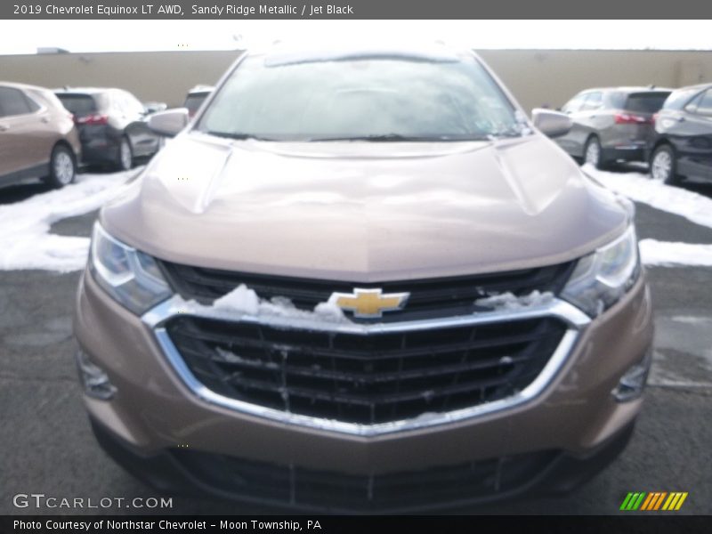 Sandy Ridge Metallic / Jet Black 2019 Chevrolet Equinox LT AWD