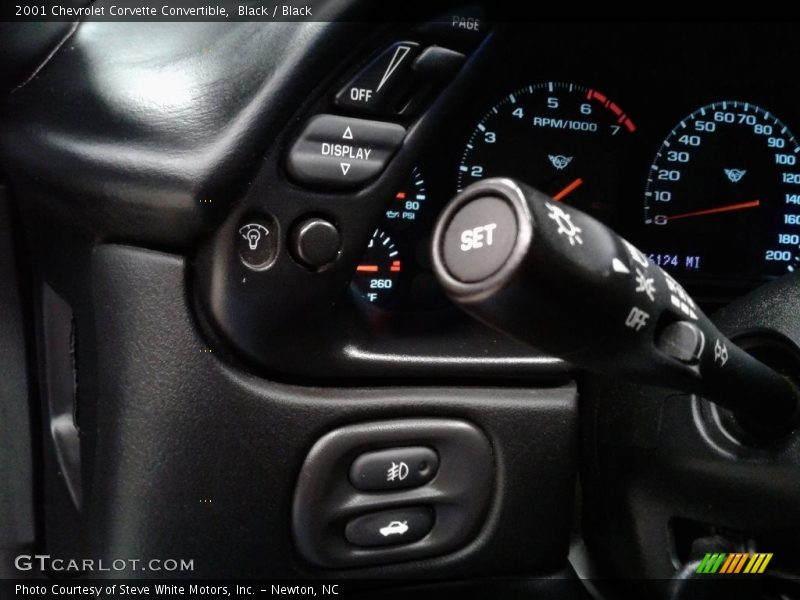 Black / Black 2001 Chevrolet Corvette Convertible