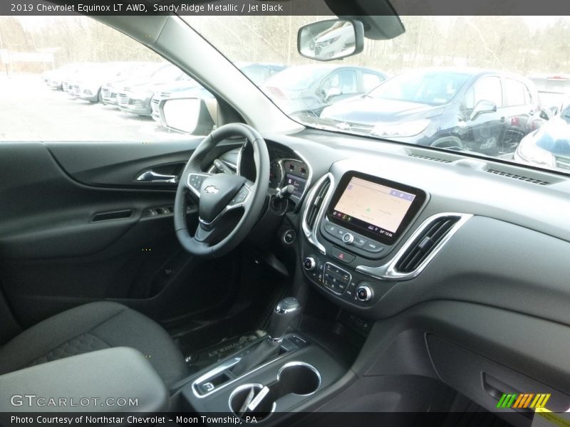 Sandy Ridge Metallic / Jet Black 2019 Chevrolet Equinox LT AWD