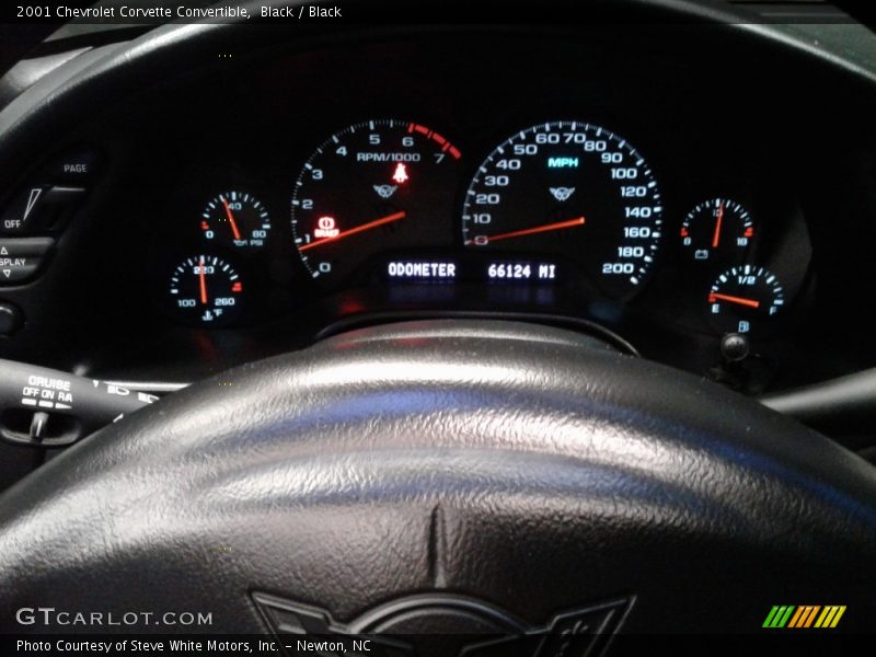 Black / Black 2001 Chevrolet Corvette Convertible