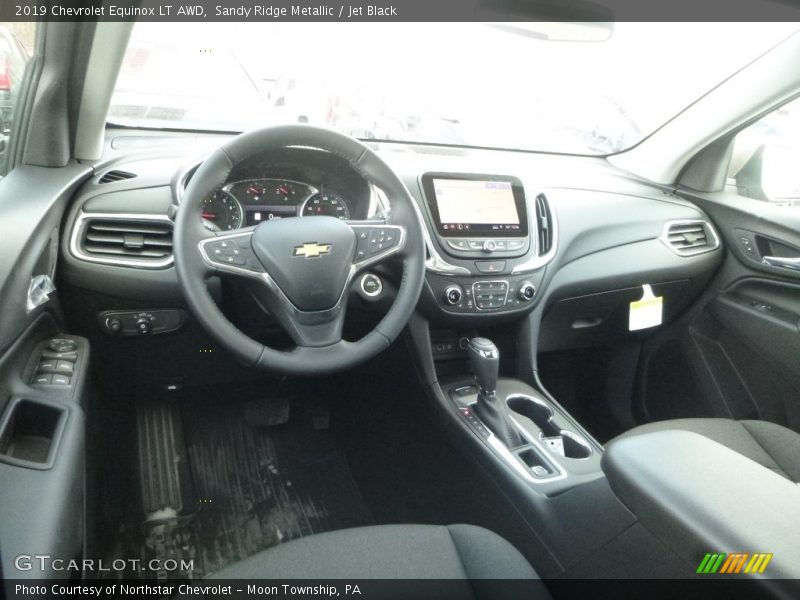Sandy Ridge Metallic / Jet Black 2019 Chevrolet Equinox LT AWD