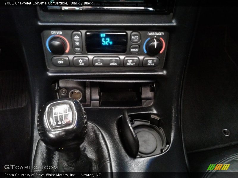 Black / Black 2001 Chevrolet Corvette Convertible