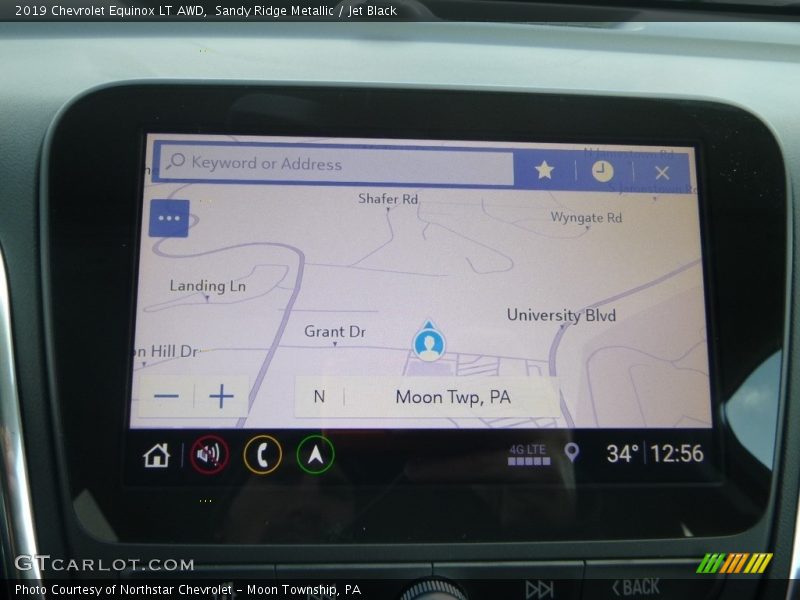Sandy Ridge Metallic / Jet Black 2019 Chevrolet Equinox LT AWD