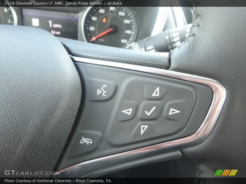 Sandy Ridge Metallic / Jet Black 2019 Chevrolet Equinox LT AWD