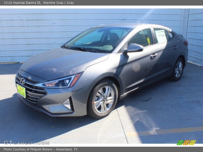 Machine Gray / Gray 2019 Hyundai Elantra SE