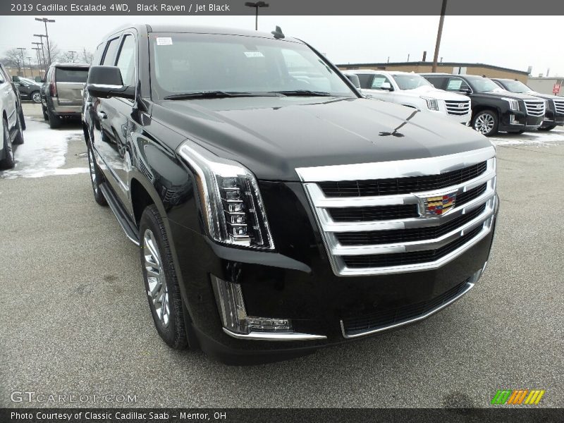 Black Raven / Jet Black 2019 Cadillac Escalade 4WD