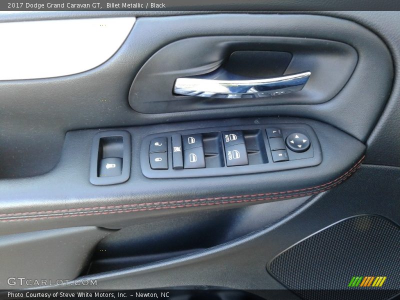 Billet Metallic / Black 2017 Dodge Grand Caravan GT