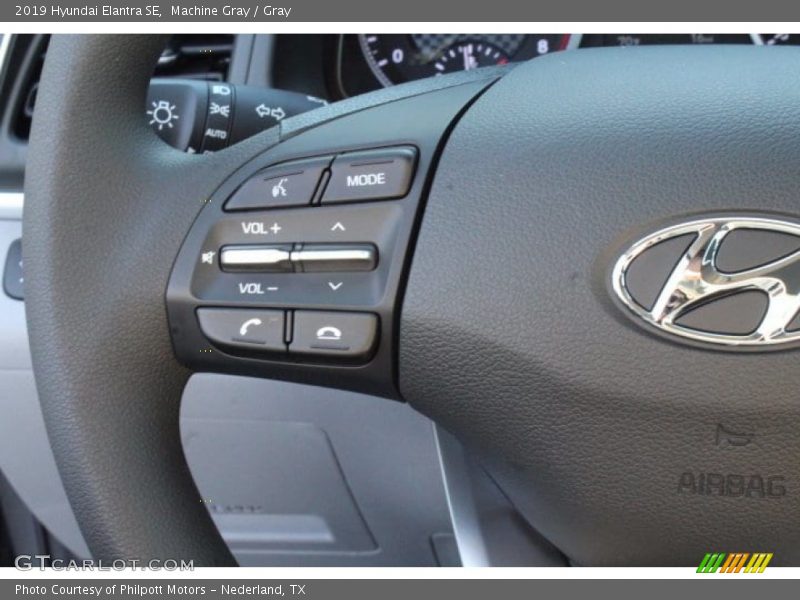 Machine Gray / Gray 2019 Hyundai Elantra SE