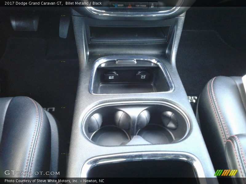 Billet Metallic / Black 2017 Dodge Grand Caravan GT