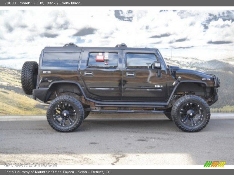  2008 H2 SUV Black