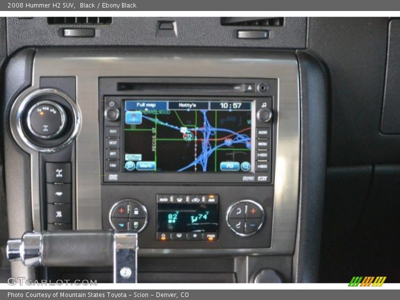 Navigation of 2008 H2 SUV