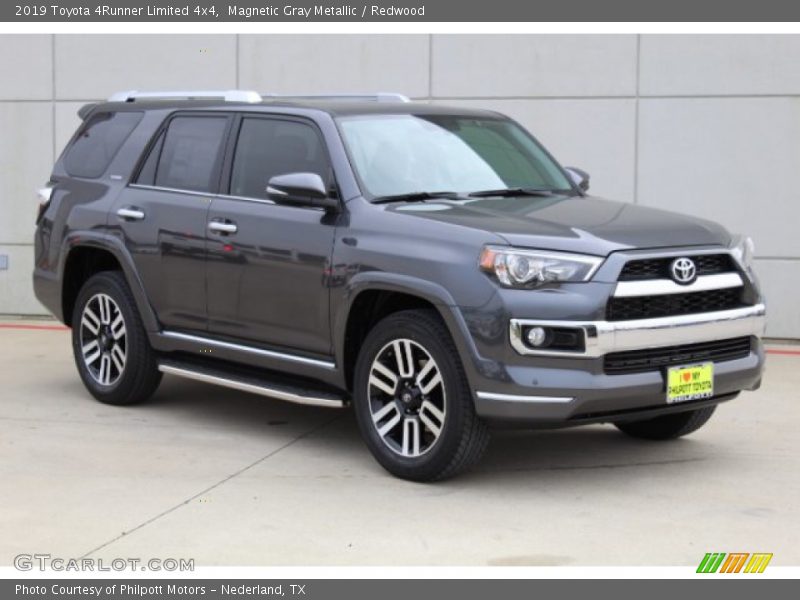 Magnetic Gray Metallic / Redwood 2019 Toyota 4Runner Limited 4x4