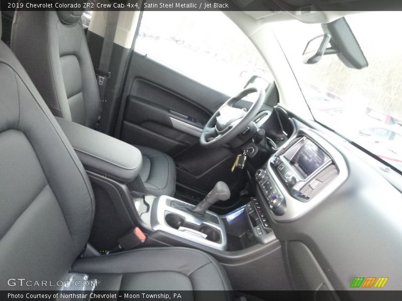 Satin Steel Metallic / Jet Black 2019 Chevrolet Colorado ZR2 Crew Cab 4x4